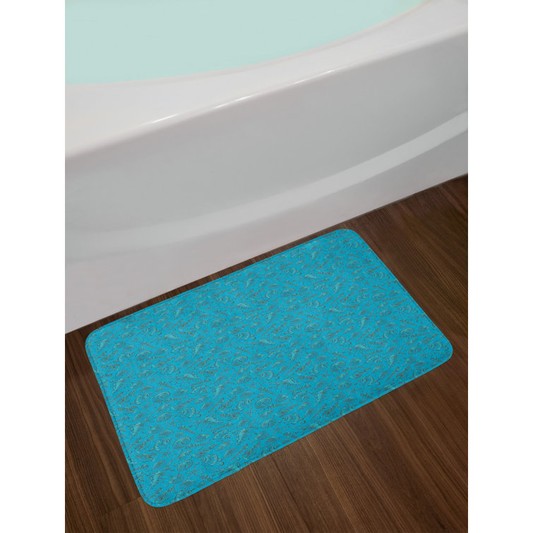 East Urban Home Scallop Bath Rug Wayfair